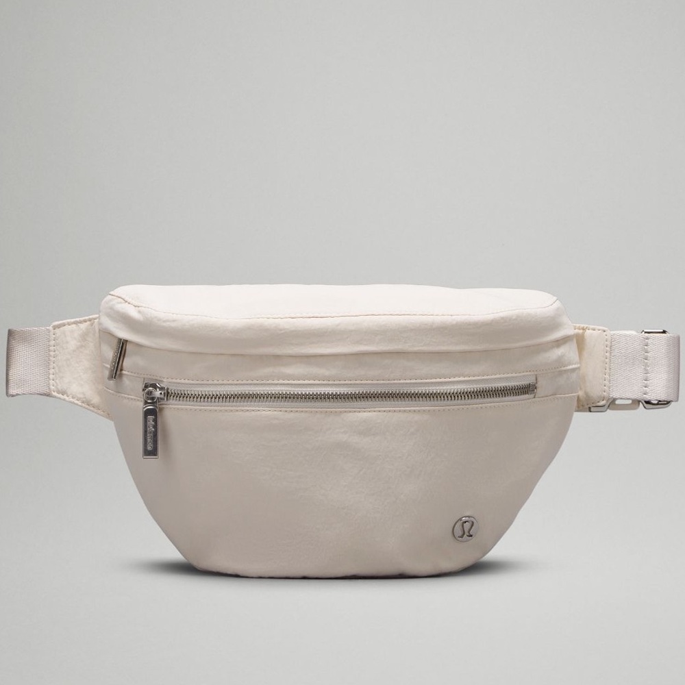 🤍🆕Lululemon City Adventurer Belt Bag 2.5L *White Opal✨NWT✨SOLD OUT❣️